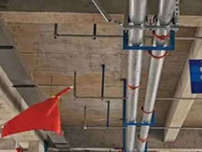 城固管廊支架的安装方法